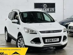 White Used 2016 Ford Kuga Titanium SUV | £5,800 (Good price)