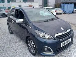 Blue Used 2015 Peugeot 108 Hatchback | £4,495 (Fair price)