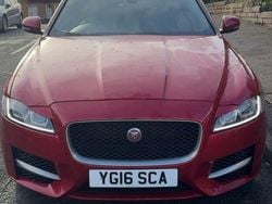 Red Used 2016 Jaguar XF R-Sport Sedan | £6,998 (Fair price)