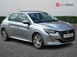 Grey Used 2020 Peugeot 208 Active Hatchback | £11,342 (Fair price)