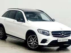 White Used 2018 Mercedes GLC250 AMG Line Premium Estate | £23,950 (Fair price)