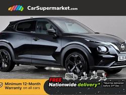 Black Used 2025 Nissan Juke Tekna SUV | £19,197 (Expensive)