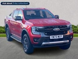Red Used 2023 Ford Ranger Wildtrack Pickup | £32,400 (Fair price)