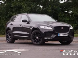 Black Used 2020 Jaguar F-Pace Chequered Flag SUV | £21,099 (Fair price)