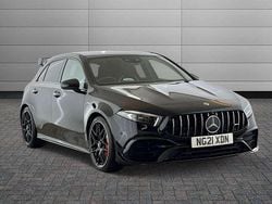 Black Used 2021 Mercedes A45 AMG Hatchback | £41,995 (A bit pricey)