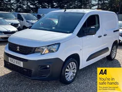 White Used 2021 Peugeot Partner MPV | £9,500 (Fair price)