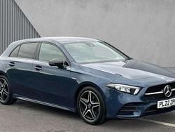 Blue Used 2022 Mercedes A180 Executive Hatchback | £20,790