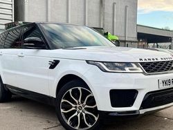 White Used 2019 Land Rover Range Rover Sport HSE SUV | £24,800 (Super price)