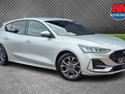 Silver Used 2022 Ford Focus ST-Line Hatchback | £10,299 (Fair price)