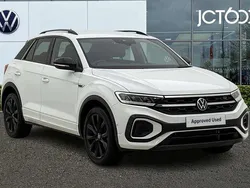 White Used 2024 VW T-Roc R-line SUV | £25,787 (Fair price)