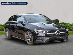 Black Used 2021 Mercedes CLA180 AMG Line Premium Plus Sedan | £22,302 (Fair price)