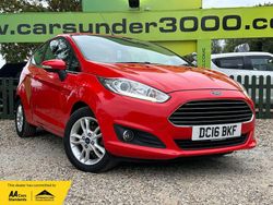 Red Used 2016 Ford Fiesta Zetec Hatchback | £5,900 (Fair price)