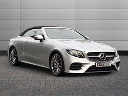 Silver Used 2018 Mercedes E220 AMG Line Premium Cabriolet | £23,695 (Fair price)