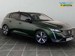 Green Used 2022 Peugeot 308 Allure Hatchback | £16,295 (Fair price)