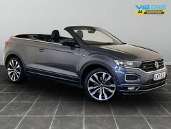 Grey Used 2021 VW T-Roc Cabriolet R-line Cabriolet | £20,595 (Good price)