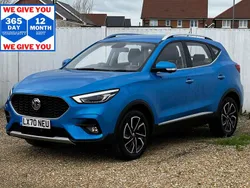 Blue Used 2020 MG ZS Exclusive Sedan | £14,999 (A bit pricey)