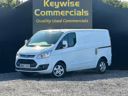 White Used 2017 Ford Transit Custom Limited Van | £10,990 (Fair price)