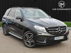 Black Used 2018 Mercedes GLE350 AMG Estate | £20,385 (Fair price)