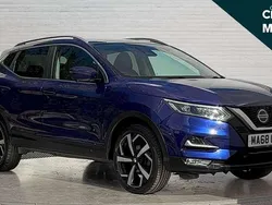 Blue Used 2018 Nissan Qashqai Tekna SUV | £12,080 (Fair price)