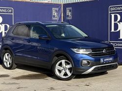 Blue Used 2021 VW T-Cross SEL SUV | £14,399 (Fair price)