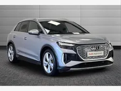 Silver Used 2022 Audi Q4 e-tron S-Line SUV | £23,190 (Fair price)