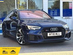 Blue Used 2018 Audi RS4 Comfort Estate | £35,450 (A bit pricey)