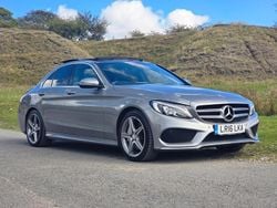 Silver Used 2016 Mercedes C300 AMG Line Premium Plus Sedan | £10,500 (Super price)