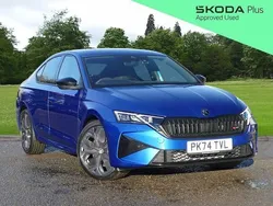 Blue Used 2025 Skoda Octavia vRS Hatchback | £33,495