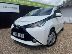 White Used 2016 Toyota Aygo x-press Hatchback | £5,495 (Fair price)