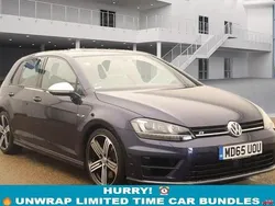 Blue Used 2015 VW Golf VII R Hatchback | £11,899 (Fair price)