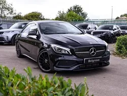 Black Used 2018 Mercedes CLA220 AMG line Sedan | £16,750 (A bit pricey)