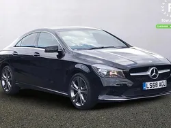 Black Used 2018 Mercedes CLA180 Active Sedan | £12,599 (Good price)
