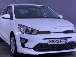 White Used 2022 Kia Rio Hatchback | £10,399 (Fair price)