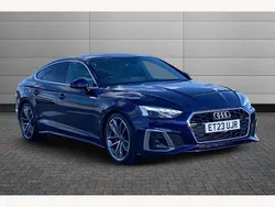 Blue Used 2023 Audi A5 Sportback S-Line Hatchback | £29,895 (Fair price)