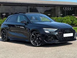 Black Used 2023 Audi RS3 Comfort Hatchback | £53,490 (Fair price)