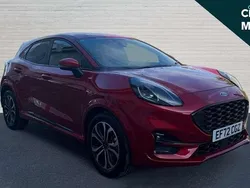 Red Used 2022 Ford Puma ST-Line Hatchback | £18,878 (Fair price)