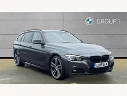 Mineral grey Used 2019 BMW 320 M Sport Estate | £23,795 (Fair price)