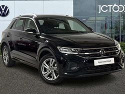 Black Used 2022 VW T-Roc R-line SUV | £24,600 (Fair price)