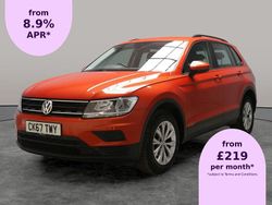 Orange Used 2017 VW Tiguan S SUV | £12,991 (Fair price)