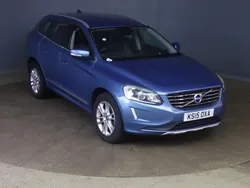 Blue Used 2015 Volvo XC60 SE Lux SUV | £5,490 (A bit pricey)