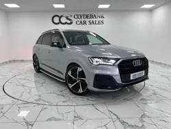 Silver Used 2020 Audi Q7 Black Edition SUV | £34,995 (Fair price)
