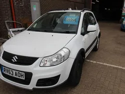 White Used 2013 Suzuki SX4 SZ3 Hatchback | £3,850 (Fair price)