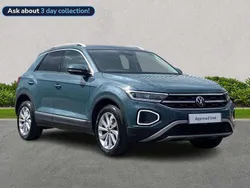 Blue Used 2022 VW T-Roc Style SUV | £20,844 (Good price)
