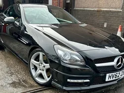 Black Used 2012 Mercedes SLK250 AMG Cabriolet | £8,495 (A bit pricey)