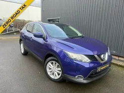 Blue Used 2015 Nissan Qashqai Acenta+ SUV | £6,495 (Fair price)