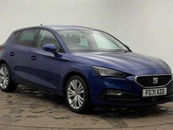 Blue Used 2021 Seat Leon SE Dynamic Hatchback | £13,949 (Fair price)
