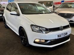 White Used 2017 VW Polo Edition Hatchback | £6,990 (Fair price)