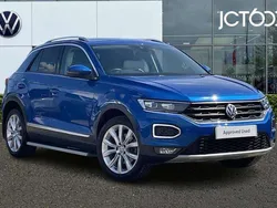 Blue Used 2018 VW T-Roc SEL SUV | £14,920 (Fair price)