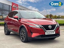 Red Used 2022 Nissan Qashqai Tekna SUV | £20,490 (Fair price)