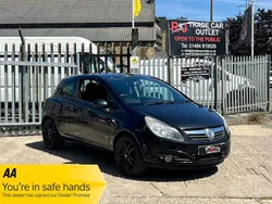 Black Used 2009 Vauxhall Corsa Hatchback | £1,999